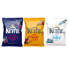 Kettle Crisps Variety Box 25g 24 Pack 5 April Dated