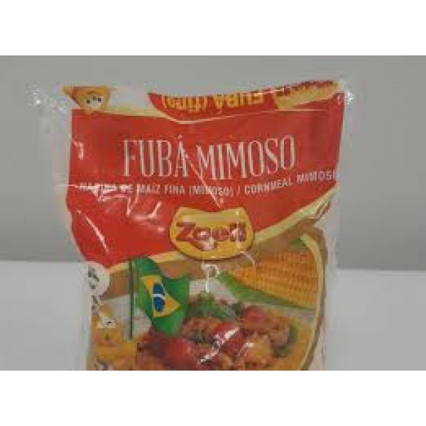 Fubá de Milho Mimoso / Fine Grain Corn Meal ZAELI - 500g
