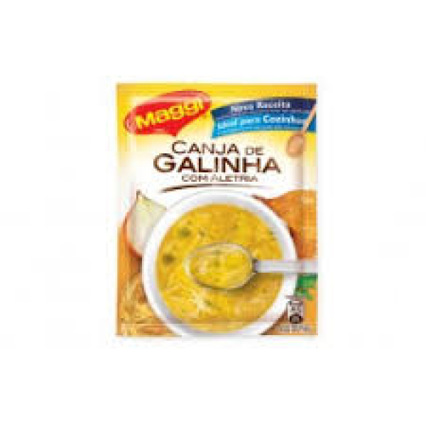 Canja de Galinha com Aletria / Chicken Soup with Capellini MAGGI - 82g