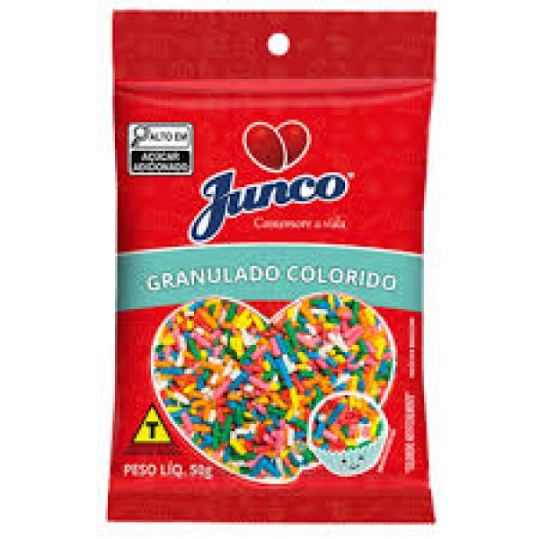Granulado de Chocolate Colorido / Colourful Chocolate Sprinkles JUNCO - 50g
