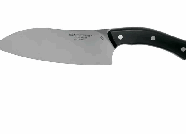 Due Cigni Arne Line santoku 19 cm, noir