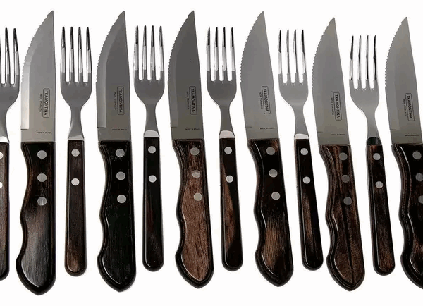 Tramontina Churrasco Jumbo 12 couverts à steak, 29899-239