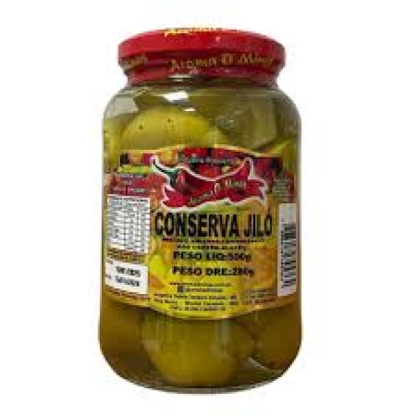Jiló em Conserva / Jiló in Conserve AROMA D'MINAS - 500g