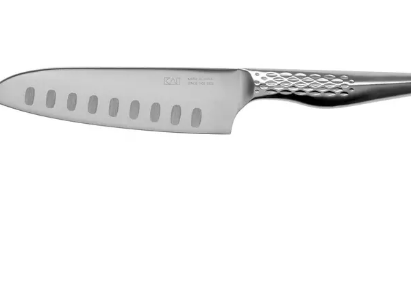 Kai Seki Magoroku Shoso santoku avec fossettes, 16,5 cm