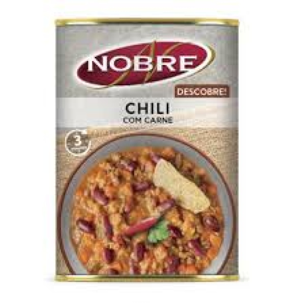 Chili com Carne / Chili with Beef NOBRE - 420g