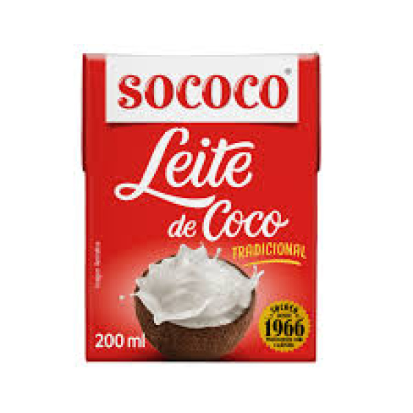Leite de Coco / Coconut Milk SOCOCO - 200ml