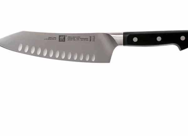 Couteau santoku à tranchant creux Zwilling Pro, 38418-181-0