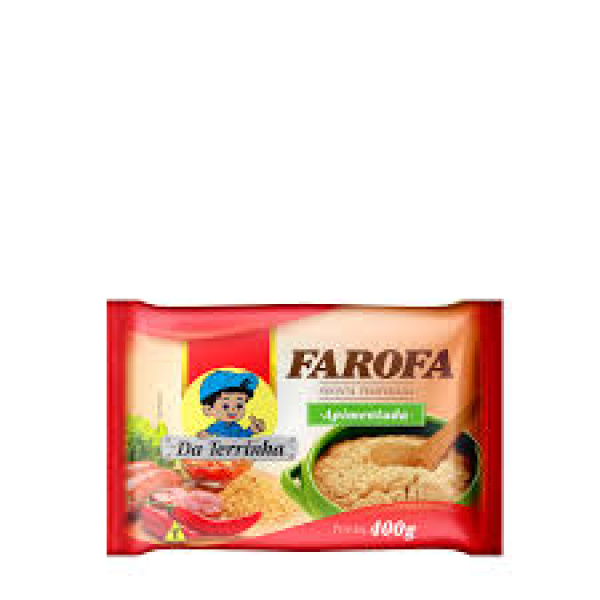 Farofa de Mandioca Apimentada / Spicy Cassava Farofa DA TERRINHA - 400g