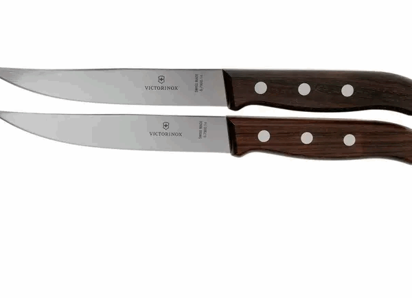 Victorinox Wood 5.1120.2G ensemble de 2 couteaux à steak