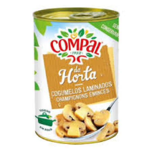 Cogumelos Laminados / Sliced Mushroom COMPAL - 290g