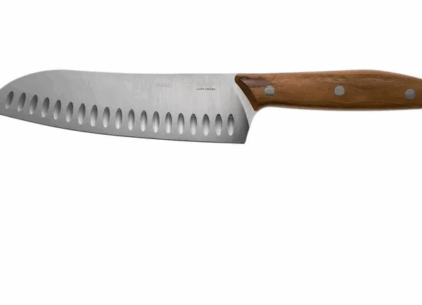 Due Cigni 1896, 2C1005NO Santoku 18 cm, bois de noyer