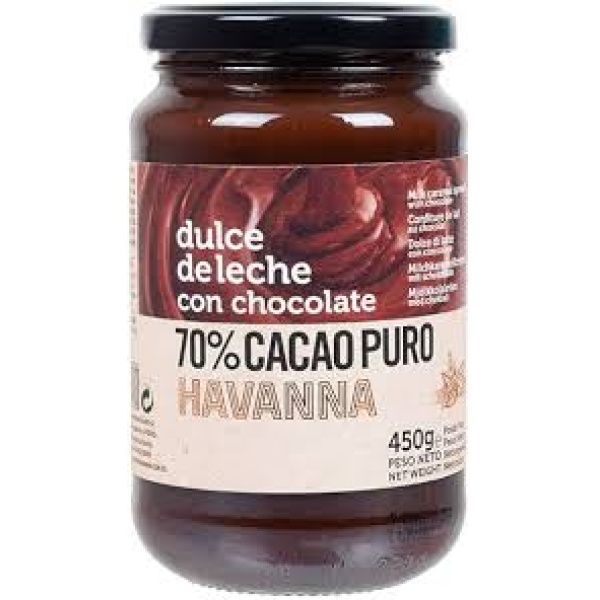 Doce de Leite com Chocolate / Chocolate Milk Caramel Spread HAVANNA - 450g