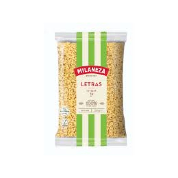 Massa Letras / Letter Pasta MILANEZA - 250g