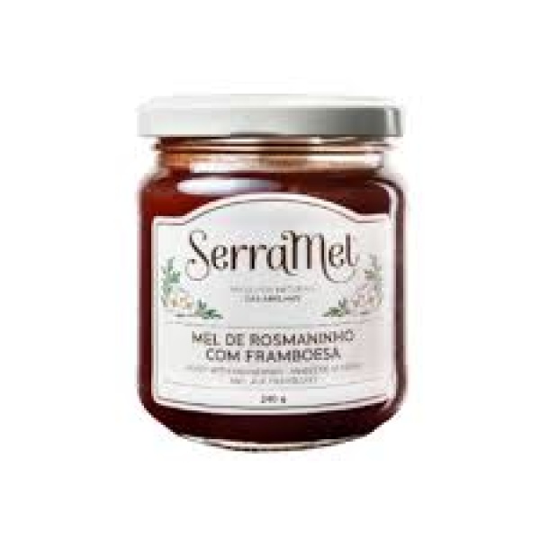 Mel de Rosmaninho com Framboesa / Raspberries in Wild Honey SERRAMEL - 240g