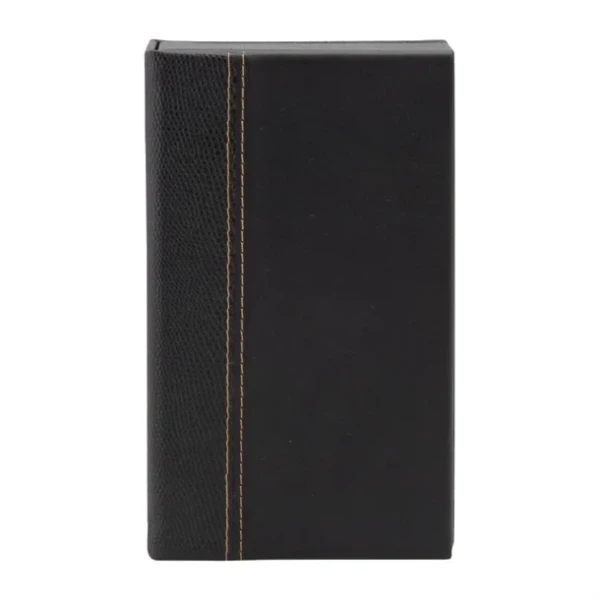 Coffret porte-addition en cuir Securit Trendy noir