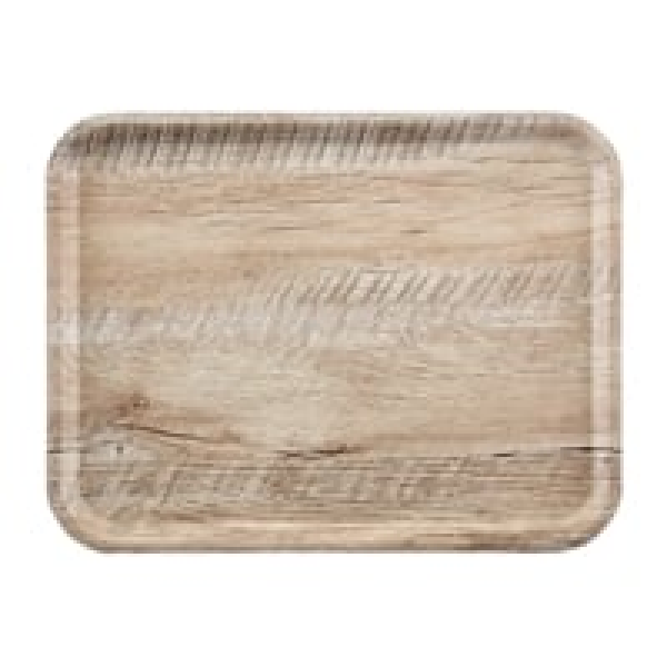 Plateau stratifié surface grainée Madeira Cambro chêne clair