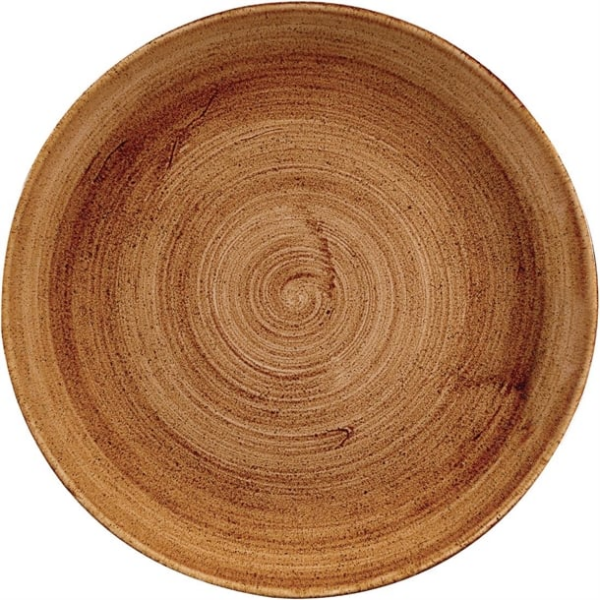 Assiettes rondes Churchill Stonecast Patina Vintage Copper 288mm (Lot de 12)