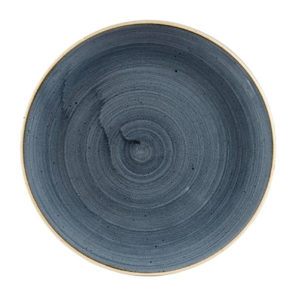 Assiettes rondes Churchill Stonecast Blueberry 260mm (Lot de 12)