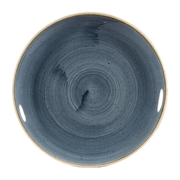 Assiettes rondes Churchill Stonecast Blueberry 217mm (Lot de 12)