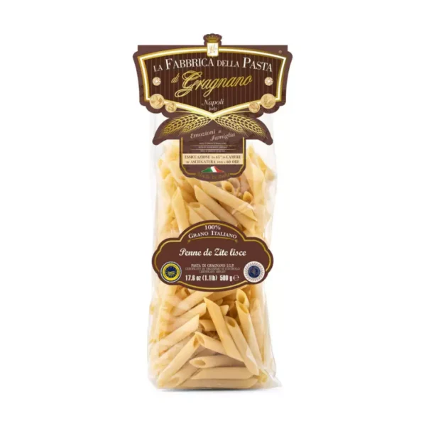 'e Penne Lisce de Zite - Gragnano Pasta PGI 500 gr