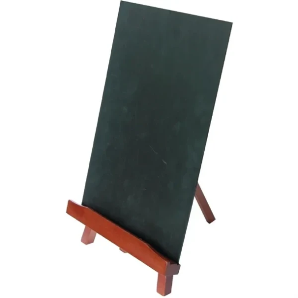 Petit chevalet de table avec ardoise A4 Securit