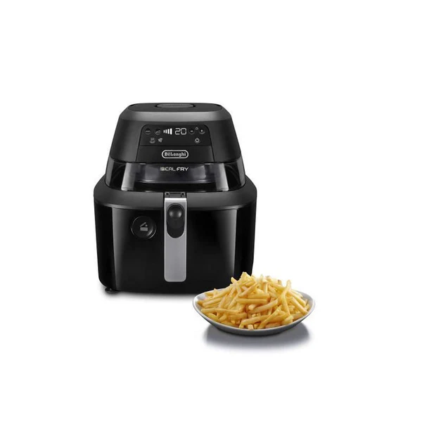 Friteuse Electrique Sans Huile Fh2394 - Capacité : 1,5kg - 1400w - Cuve Anti-adhérente Delonghi
