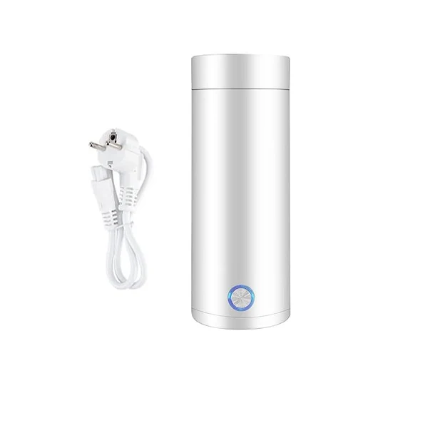 Bouilloire Electrique Portable de 0,4L 3 en 1 Avec Doublure en Acier Inoxydable blanc Vendos85