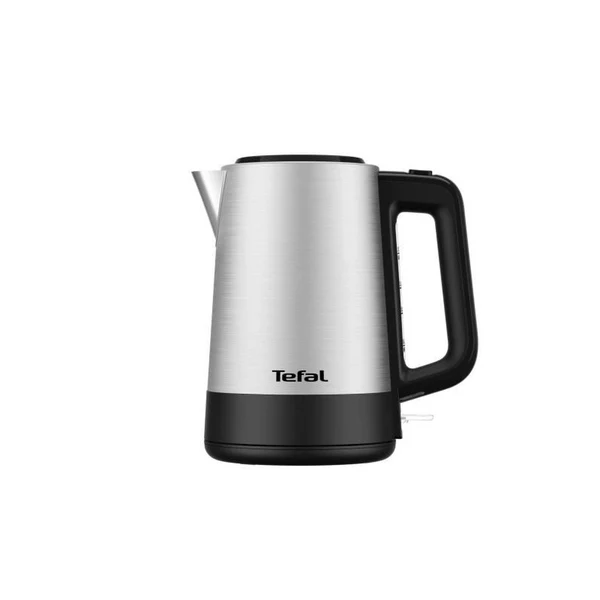 Bouilloire électrique Sans Fil Inox 1,7l, Résistance Cachée, Option Surélévation, Base 360°, 2200w, Equinox Bi520d10 Tefal