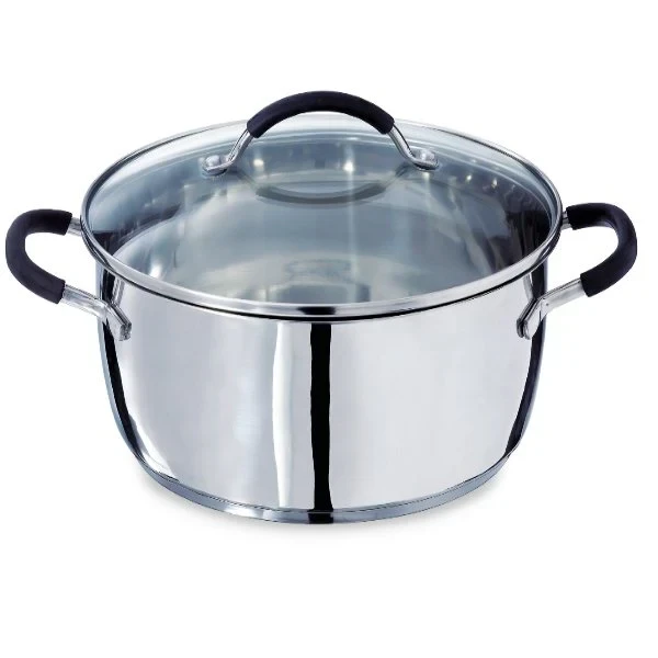 Faitout inox Rapid Cook avec couvercle 24 cm 5 L Mathon