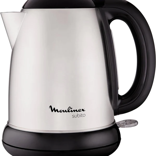 bouilloire électrique de 1,7L sans fil 2400W gris noir Moulinex