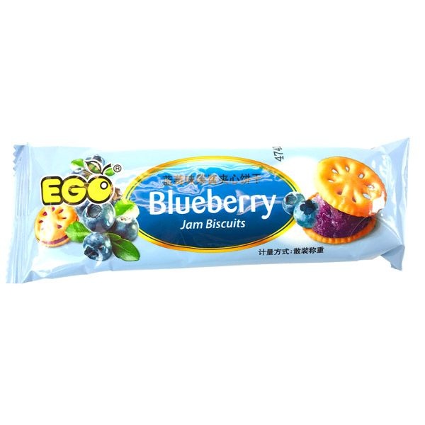 Ego Blueberry Jam Biscuit Cookies