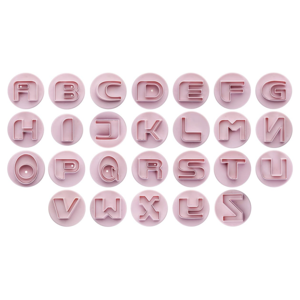Emporte-pièces lettres