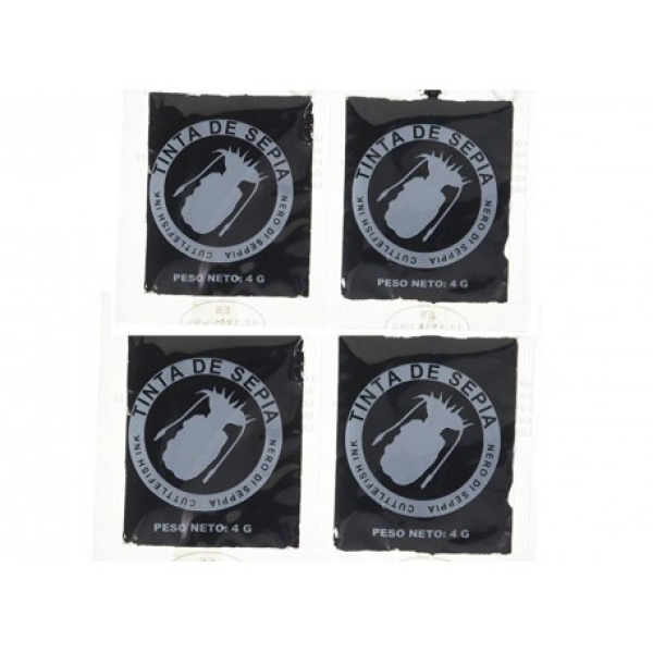 ENCRE DE SEICHE NATURELLE - LOT DE 4X4G