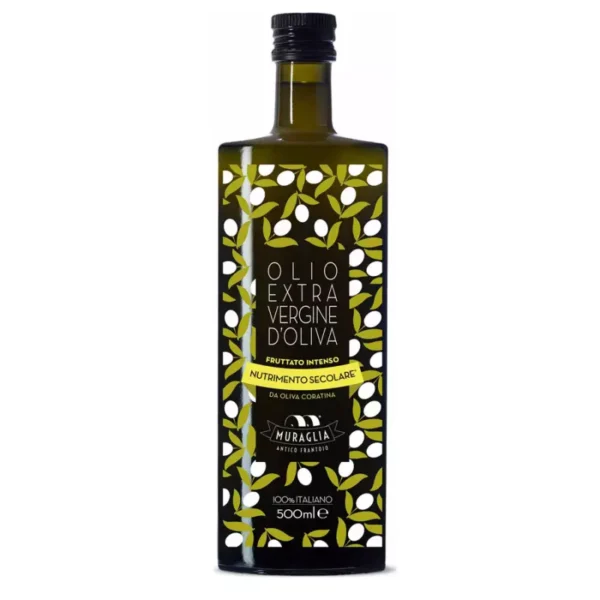 Essenza Intense Extra Virgin Olive Oil Monocultivar Coratina 500 ml