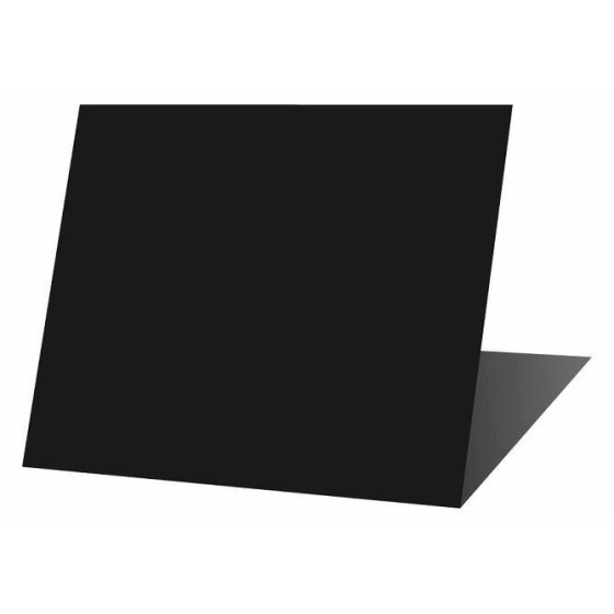 Étiquette prix chevalet noir 7 x 6 cm - par 10