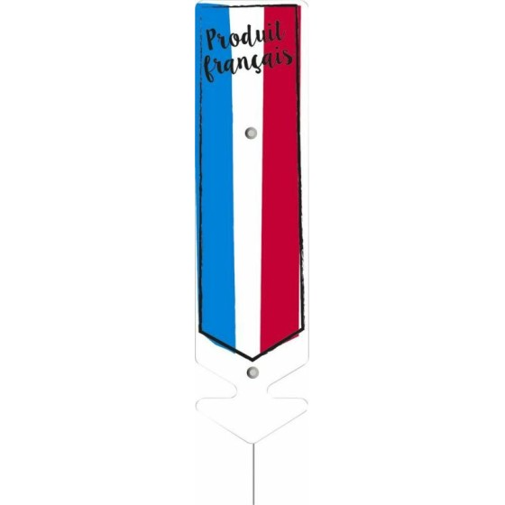 Étiquette prix flèche à pique "Produit Français" 22 cm - par 5