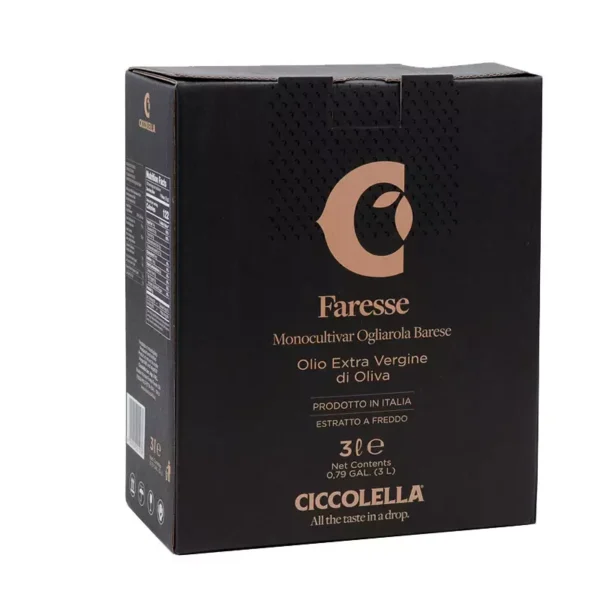 Extra Virgin Olive Oil Faresse Bag in Box 3 lt