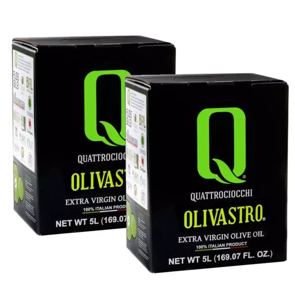 Extra Virgin Olive Oil Olivastro Bag in Box 5 lt x 2