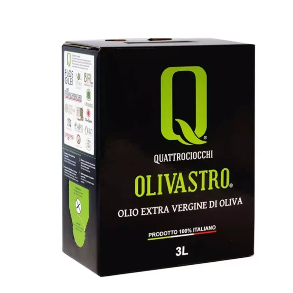 Extra Virgin Olive Oil Olivastro Quattrociocchi Bag in Box 3 lt