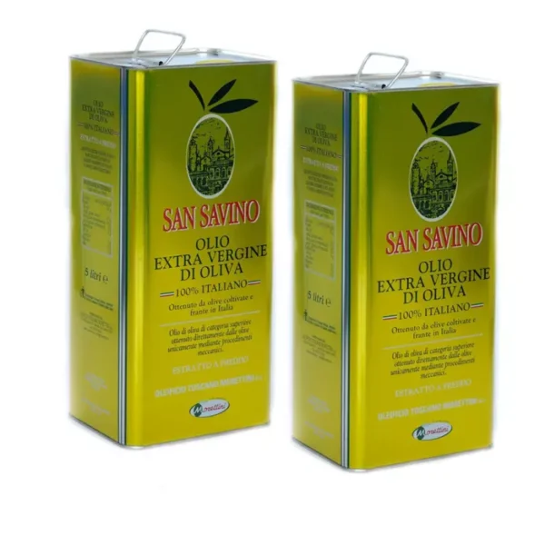 Extra Virgin Olive Oil San Savino 5 lt x 2