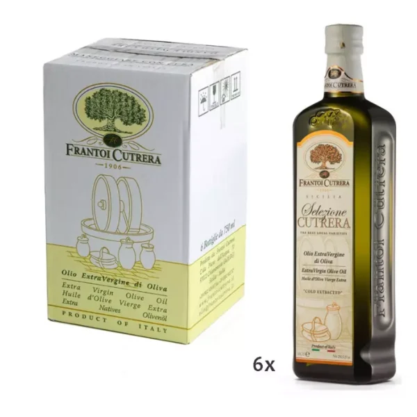 Extra Virgin Olive Oil Selezione Cutrera 750 ml x 6