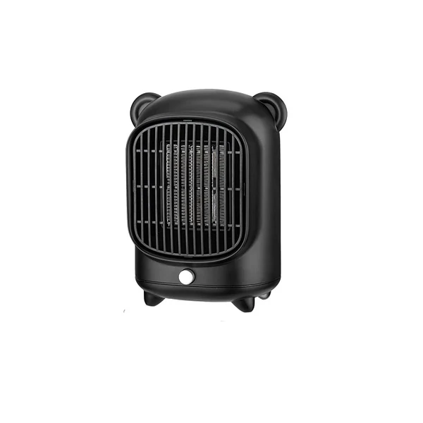 Chauffage soufflant en céramique PTC 500W noir Vendos85