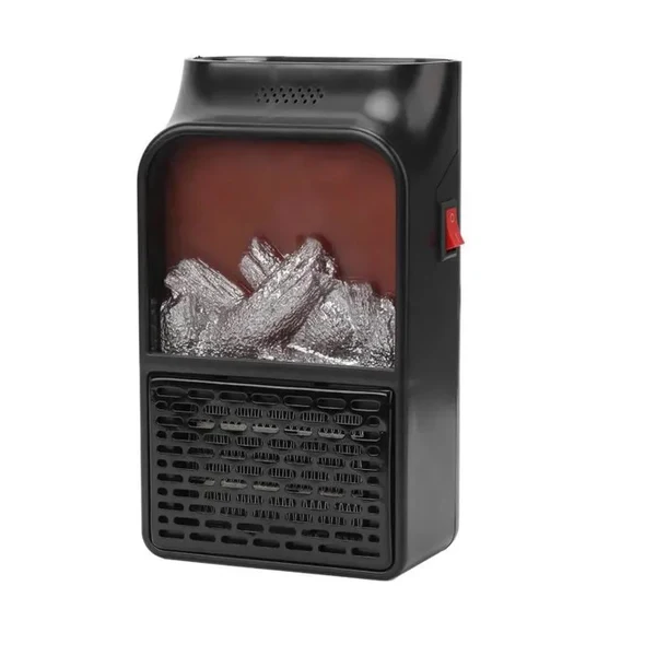 Radiateur Soufflant en Céramique 450W avec Télécommande Réglable noir Vendos85