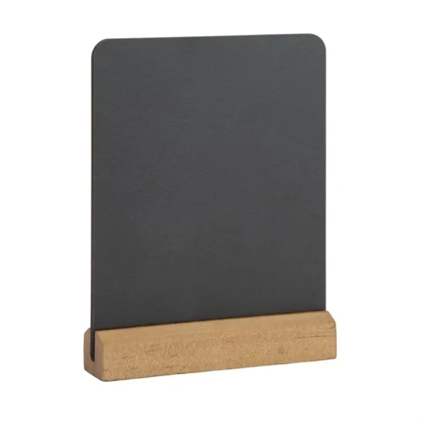 Mini ardoises de table élégantes Olympia 100(H) x 80(L)mm (lot de 4)