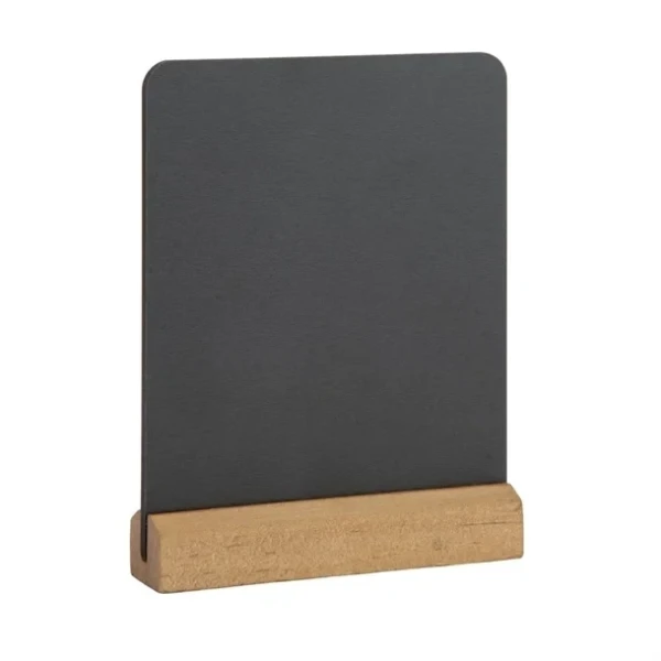 Mini ardoises de table élégantes Olympia 100(H) x 80(L)mm (lot de 4)