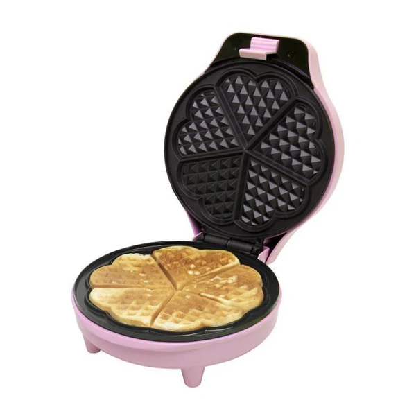 Bestron Asw217 Gaufrier Electrique - Rose Pastel Bestron