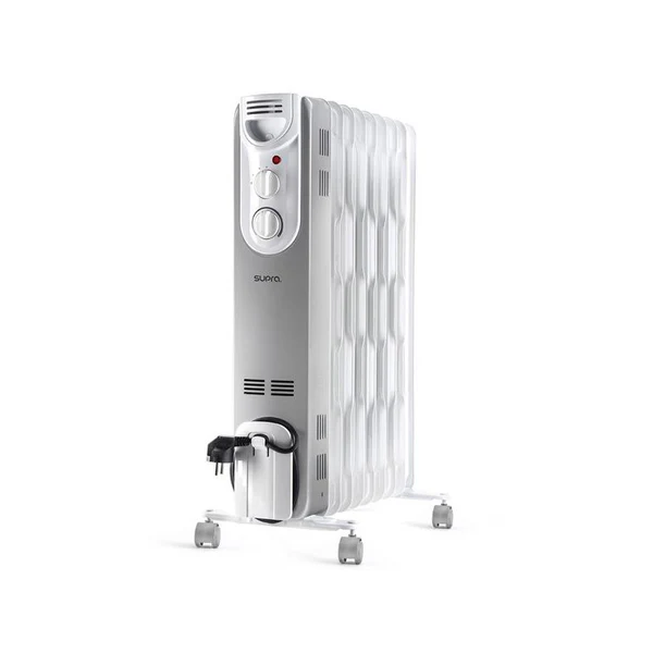Fr9010390b-radiateur Bain D'huile Blanc 2000w - Orso2000 Supra