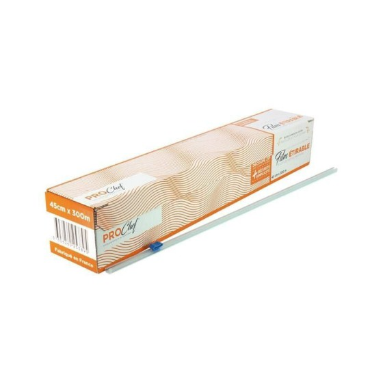 Film étirable en boite distributrice 45 cm x 300 m - à l'unité
