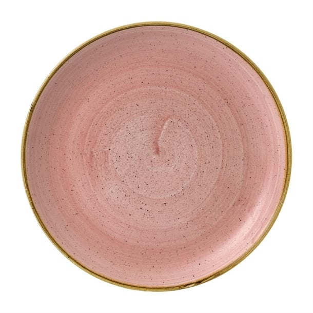 Assiettes rondes Churchill Stonecast Petal Pink 288mm (Lot de 12)