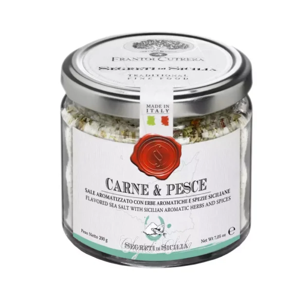 Flavoured Sea Salt with Herbs and Spices for Meat and Fish 200 gr